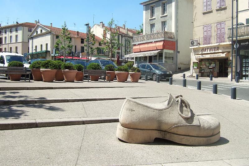 2011-05- (1222).JPG - Da hat einer seinen Schuh vergessen